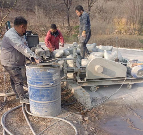 嘉定路面下沉注浆